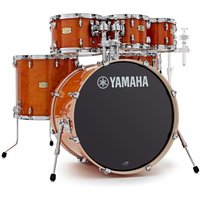 Yamaha Stage Custom 6-teiliges 22-Kesselpaket Honey Amber