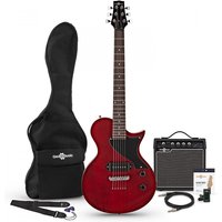 New Jersey Classic II E-Gitarre Cherry Red im Paket mit Verstärker