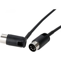 Boss BMIDI-PB2 2ft/60cm MIDI-Kabel mit einstellbarem Kabelwinkel