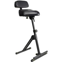 Gravity FMSEAT1BR verstellbarer Hocker mit Fuß- und Rückenlehne - neuwertig