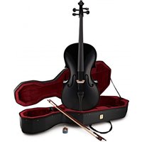 Halbes Student-Cello mit Kasten von Gear4music schwarz