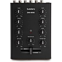 SubZero 2-Kanal-Mini-DJ-Mixer