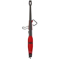 Stagg Elektrischer Kontrabass Transparent Red 3/4