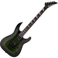 Jackson JS Series Dinky JS32Q DKA Transparent Green Burst