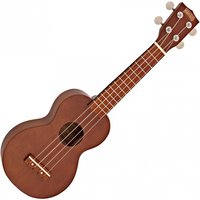 Mahalo Kahiko Ukulele Transparentes Braun