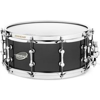 Ahead schwarz Chrom 14" x 6" Gussglocke Messing m/Trick Abwurf
