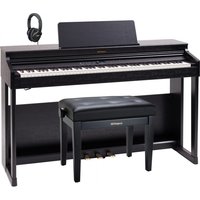 Roland RP701 Digitalpiano schwarz matt – Premium-Bundle