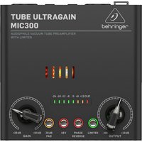 Behringer MIC300 Vakuum-Röhrenvorverstärker mit Limiter