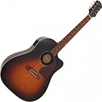 Epiphone Masterbilt J-45 EC Elektroakustik Aged Vintage Sunburst