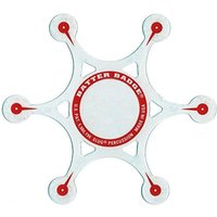Schneckenschläger-Abzeichen rot