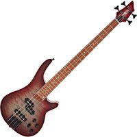 Chicago Select Bass von Gear4music Reverse Red Burst