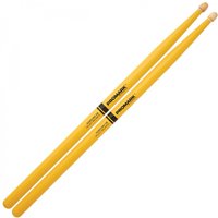 Promark Rebound 5B Yellow Hickory-Schlagzeugstöcke Holzspitze