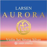 Larsen Aurora Violin Saitensatz Silver umsponnen D 4/4 Größe schwer