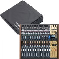 Tascam Analoges Mischpult Modell 24 mit Staubschutzhaube AK-DC24