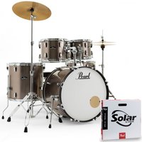 Pearl Roadshow Fünfteiliges USA-Fusion-Drumset mit Sabian-Becken Bronze
