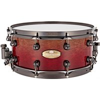 Pearl Masterworks 14 x 6 Snaredrum Red Fade und Eukalyptus