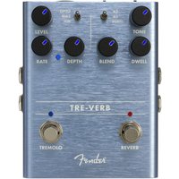 Fender Tre-Verb Digitales Reverb- und Tremolo-Pedal - Fast neu