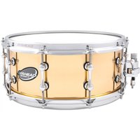 Ahead 14" x 6" 3mm Polierte Gussglocke Messing Snare Drum
