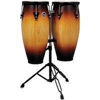 LP City Holz Conga Set 10 & 11 Vintage Sunburst