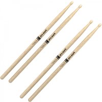 Promark Classic Attack 5B Shira Kashi Oak Oval 2 Paar Value Bundle
