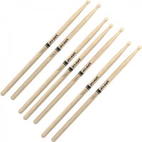 Promark Classic Attack 5B Shira Kashi Oak Oval 4 Paar Value Bundle