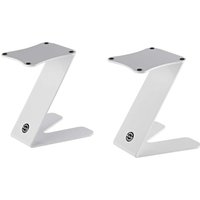 K&M 26773 Tisch-Monitor Z-Ständer weiß