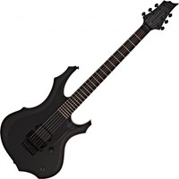ESP LTD F schwarz Metallic Black Satin