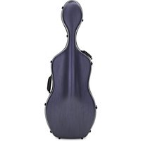 Young Cello-Etui aus Polycarbonat gebürstet Blue