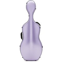 Young Cello-Etui aus Polycarbonat gebürstetes Flieder
