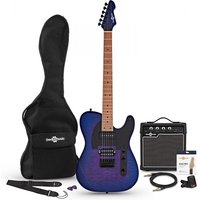 Knoxville Select Modern E-Gitarre + Verstärker-Set Space Burst