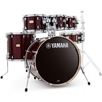 Yamaha Stage Custom 6-teiliges 22-Kesselpaket Birke Cranberry Red