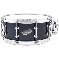 Ahead 14" x 6" Steam Bent Maple Snare Gun Metal Lacquer