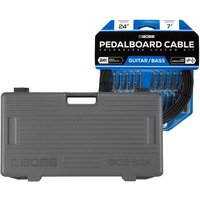 Boss BCB-90X Pedalboard mit BCK-24 Lötfreiem Patch-Kabelsatz