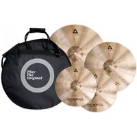 Istanbul Agop Xist Beckensatz (14" 16" 20") mit Beckentasche