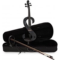Stagg S-förmige elektrische Viola-Ausrüstung schwarz