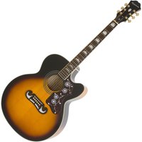 Epiphone EJ-200SCE Elektroakustisch Vintage Sunburst