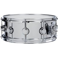 DW Steel 14 x 65" Snare Drum mit Verstärkungsring