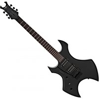 Harlem X Linkshändige E-Gitarre von Gear4music Schwarz
