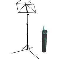 K&M 101 Notenpult mit Tragetasche schwarz