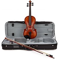 Gewa Ideale VL2 4/4 Violin-Set mit Massaranduba-Bogen und rechteckigem Koffer