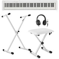Casio CDP S110 Digitalpiano mit X-Ständer Paket weiß