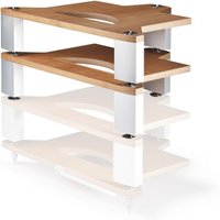 Naim FraimLite Cherry with Silver Uprights 115mm Shelf Modules (2 Pack)