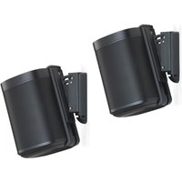 Flexson Black Wall Bracket For SONOS One (Pair)