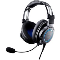 Audio Technica ATH-G1 Premium Gaming Headset, Black/Blue