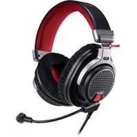 Audio-Technica ATH-PDG1a Premium Open Back Gaming Headset, Black/Red
