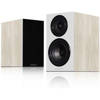 Wharfedale Diamond 12.1 Bookshelf Speakers (Pair), Light Oak
