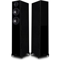Wharfedale Diamond 12.4 Floorstanding Speaker (Pair), Black Oak