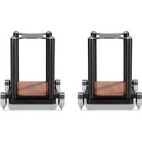 Wharfedale Elysian Speaker Stand (Pair), Piano Walnut