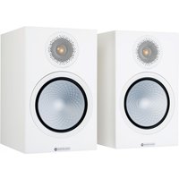 Monitor Audio Silver 100 7G Bookshelf Speakers (Pair), Satin White