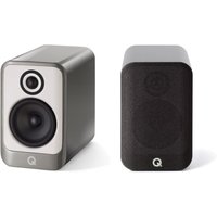 Q Acoustics Concept 30 Bookshelf Speaker (Pair), Gloss Silver
